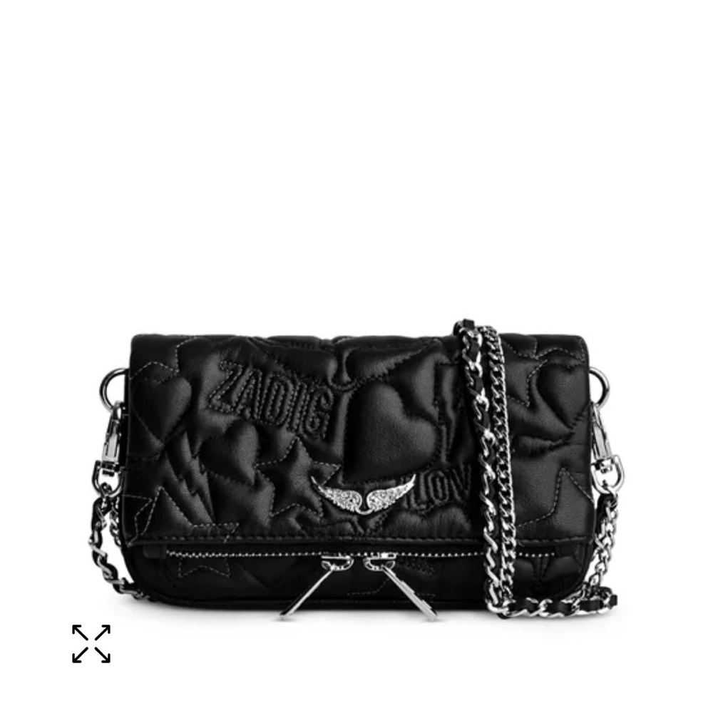Zadig & Voltaire Rock Quilted Clutch